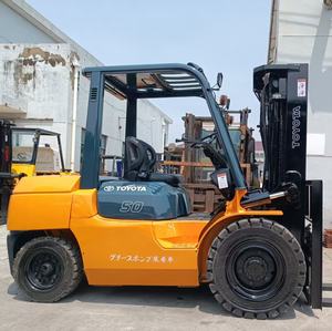 รถยกดีเซล 8FD25 8FD50 แบบซ้อน 5 ตัน พร้อมสามมอเตอร์ ที่เซี่ยงไฮ้ เครื่องยนต์แท้ รับประกัน 6 เดือน - Product Image 1