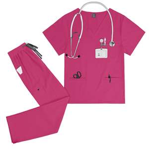 Uniforme Médico Unisex OEM 42192, Cómodo, Tejido de 166 g/m², para Uso Hospitalario, Sin Costo - Product Image 1