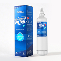 Filtre à eau manuel pour réfrigérateur PUREZA Z034-US certifié NSF42, compatible avec les modèles Subzero 7012333 et Sub-Zero 4204490