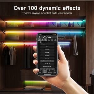 2026 GLEDOPTO 신제품 ESP8266 DC5~24V WLED 디지털 LED 컨트롤러 RGBCCT 계단 감지 조명 효과 달성 가능 - Product Image 3