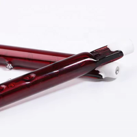 Tube de chaleur à ondes courtes en gros Quartz rouge rubis réflecteur IR lampes chauffantes halogènes