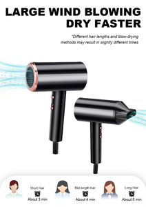 Mini <span class=keywords><strong>secador</strong></span> de <span class=keywords><strong>pelo</strong></span> de salón profesional de alta velocidad BLDC de iones negativos de 2100 vatios portátil <span class=keywords><strong>secador</strong></span> de <span class=keywords><strong>pelo</strong></span> de secado rápido - Product Image 4