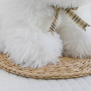 Nouveauté adorable : Jouet en peluche West Highland White <span class=keywords><strong>Terrier</strong></span>, peluche douce en forme de chien blanc, jouet en peluche créatif et mignon pour chiot - Product Image 6