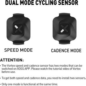 Sensor de Cadencia/Velocidad XOSS Vortex Inalámbrico de Modo Dual, Accesorios para Bicicleta Compatibles con Aplicaciones Móviles y Ciclocomputadores - Product Image 4