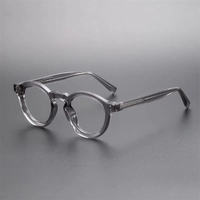 Vente en gros de lunettes de vue ovales rétro personnalisées à bas prix, lunettes de vue rondes de haute qualité pour femmes, montures de lunettes optiques pour hommes