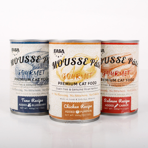Nourriture humide gourmet en mousse et pâtée, recette poulet et citrouille, nourriture humide douce et nutritive <span class=keywords><strong>pour</strong></span> chiots, chatons, chiens et chats adultes, personnalisation OEM ODM - Product Image 4