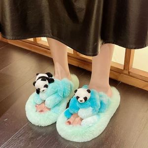 รองเท้าแตะ<span class=keywords><strong>ใน</strong></span>บ้านผ้าฝ้ายน่ารักน้ำหนักเบาสำหรับผู้หญิงใส่ในบ้านกลางแจ้ง/<span class=keywords><strong>ใน</strong></span>ร่มสำหรับใส่<span class=keywords><strong>ใน</strong></span>บ้านตุ๊กตาหมีแพน<span class=keywords><strong>ด</strong></span>้าสำหรับฤดูร้อนฤ<span class=keywords><strong>ด</strong></span>ูหนาว - Product Image 6