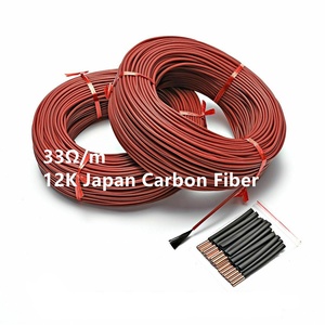 Cable de Calefacción de Fibra de Carbono 1K 3K 6K 9K 12K 24K 36K 48K, Cable de Calefacción por Suelo Radiante de 220v, Cable de Calefacción de Silicona - Product Image 1