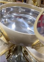 Boîte d'organisation de cuisine de luxe ultime pour fêtes, ensemble de flasques isothermes 2L, 2.5L, 3L, 1L pour usage en buffet d'hôtel haut de gamme
