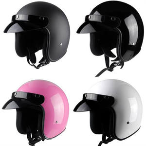 Casque rigide électrique pour Harley, casque ouvert au visage, moto, rétro, sécuritaire, tendance 2019 - Product Image 4