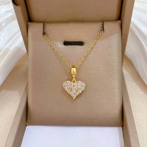 Collares de Joyería de Moda, Collar de Diamantes Elegante y de Lujo con Estilo de Moda - Product Image 1