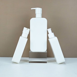 High-quality White Hand Soap Plastic Lotion <b>Pump</b> <b>Bottle</b> with White Cap 500ml Custom Skincare Shampoo Lotion <b>Pump</b> <b>Bottle</b> - Product Image 5