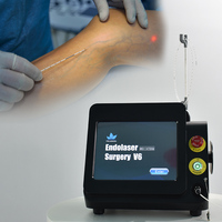 Appareil de traitement des varices EVLT par laser 1470 nm 980 nm pour usage clinique