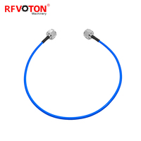 Câble d'extension RF Pigtail N Type Mâle vers N Type Mâle avec RG402 RG-402 0.141 RG405 SS405 RG401 250
