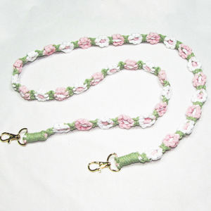 Accessoires vintage, cordon de <span class=keywords><strong>téléphone</strong></span> portable en coton tissé, cordon de <span class=keywords><strong>téléphone</strong></span> portable en coton tressé, sangle d'épaule en coton tressé, porte-clés - Product Image 3