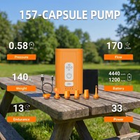 Pompe à air électrique rechargeable mini pour gonflage et dégonflage de sacs de compression sous vide - Vente en gros