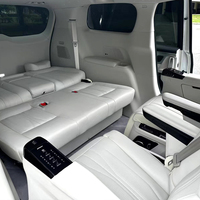 Accessoires de voiture Mise à niveau des sièges de voiture de luxe Fauteuil de capitaine de fourgonnette électrique inclinable avec écran tactile de niveau de jauge de voiture pour Sienna