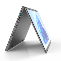 Laptop YOGA 360 Baru 14-Inci Berbahan Aluminium Alloy, Windows 11, Layar Sentuh IPS 2240x1440 2.2K, Prosesor Intel I7, WiFi Dual-Band 5G