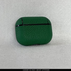 Funda de cuero auténtico para airpod pro, funda de moda de alta calidad para apple - Product Image 6