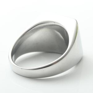 Yunnique – bague carrée géométrique pour hommes, avec pierre précieuse rouge, cadeau, bijoux, 280698 - Product Image 4