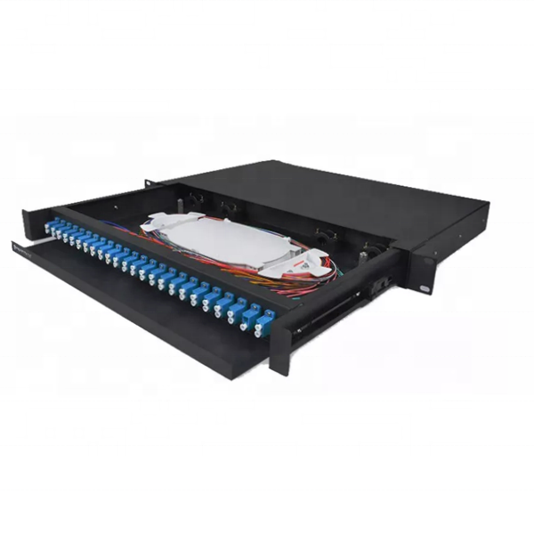 solid 24 port core outdoor fiber optic wall mount patch panel optical distribution frame odf