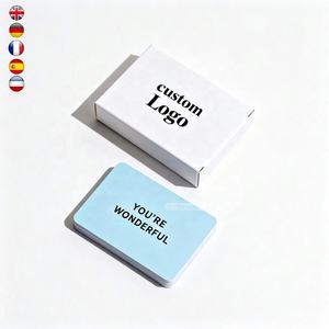 Carta Personalizzata Ecologica in Carta Opaca con Design Personalizzato, Citazione Motivazionale 'Ama Te Stesso', Affermazione per la Salute Mentale - Product Image 3