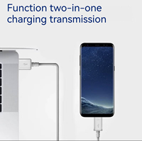 Kabel Data USB mikro pengisian daya, kabel data USB mikro 1.2M 2A, kabel pengisian daya cepat untuk Samsung S6 s7 Note4 S4 S3