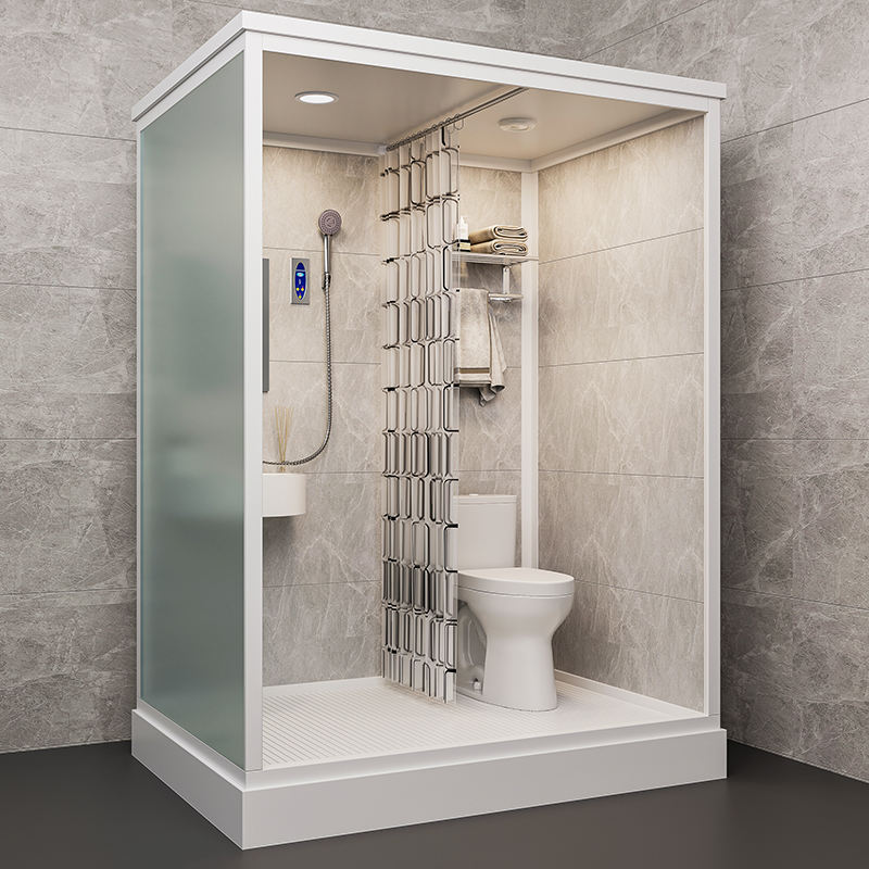 Prefabricated Hotel All in One Bathroom Integrated Shower Bathroom With Toilet - Image 6