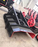 Trémie d'alimentation GZG à haute efficacité pour sable et agrégats avec composants de base moteur à roulement
