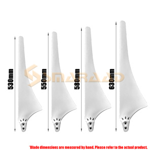 Lames de Turbine à vent en Nylon blanc, haute puissance et longue durée de vie, vente en gros d'usine - Product Image 2