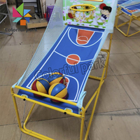 Mini jeu de basket-ball électronique mural pour la maison avec panier
