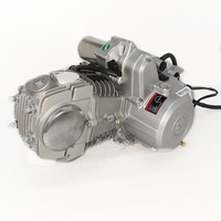 Moteur 150CC Semi-Automatique 3+1 (3 Vitesses Avant + Marche Arrière) Démarrage Électrique pour VTT, Karting, Buggy, UTV, Moto
