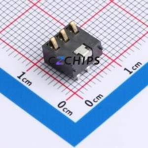 GT-BTP25003-0750A-002A Blade/Spring Contact Battery Connector SMD,P=2.5mm Connector Spring Contact Type 2.5mm 3P Horizontal - Product Image 1