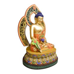 Chine Haut De Gamme Décor À La Maison Personnalisé Statut Bouddha Usine Vendre Assis Bouddha Statue En Bois - Product Image 4