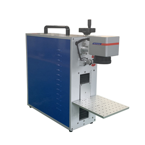 آلة وسم بالليزر الليفي المحمولة الصغيرة للمجوهرات والمعادن من المصنع مباشرة - Product Image 1