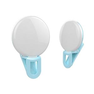 Anneau lumineux pour selfie personnalisé pour téléphone portable, mini anneau lumineux pour selfie rechargeable pour appareil photo de téléphone avec 3 modes pour appareil photo de téléphone - Product Image 4