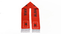 Nouveau produit ALBANIA écharpes caractéristiques pour les écharpes personnalisées de drapeau de club de fan et de suiveur