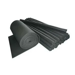 HVAC air conditioning Insulation materials closed cell rubber foam sheet for cold air supply ducting