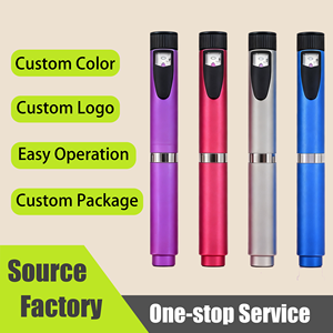 OEM V2 Injection <b>Pen</b> Metal 60IU Reusable Peptide <b>Pen</b> with Custom <b>Box</b> 3ml Cartridge Adjustable Dose Precision Dosing Device - Product Image 3