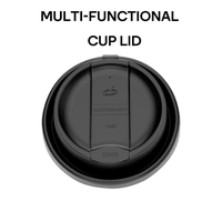 Couvercle de tasse 90 mm en PP moulé par injection, écologique, jetable, multifonctionnel, étanche et facile à ouvrir pour thé Boba – Vente en gros