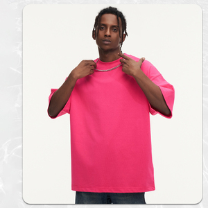 Fabricante de Ropa MT2621, Camisetas Personalizadas 100% Algodón, 350 GSM, Camisetas Extra Grandes Lisas - Product Image 6
