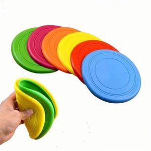 Jouets à mâcher pour chiens personnalisés en usine, jouets de dressage pour animaux de compagnie, disques volants en silicone résistants aux morsures, frisbees - Product Image 1