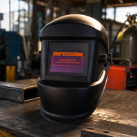 Casque de soudage à obscurcissement automatique, alimenté par énergie solaire, à teinte réglable, pour soudage TIG MIG MMA, casque de sécurité pour le soudage