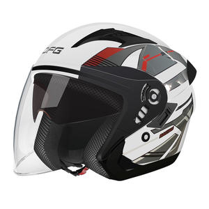 DFG Four Seasons Universal Dual Mirror Half <span class=keywords><strong>Casco</strong></span> <span class=keywords><strong>Modular</strong></span> de motocicleta ABS para hombres y mujeres con DOT Standard New Condition - Product Image 2
