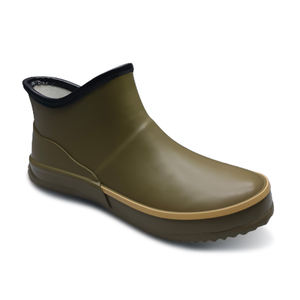 <span class=keywords><strong>Botas</strong></span> de lluvia impermeables de moda para <span class=keywords><strong>mujer</strong></span>, zapatos de <span class=keywords><strong>agua</strong></span> bajos antideslizantes y zapatos de goma para jardín para uso en exteriores - Product Image 3