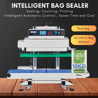 Scelleuse verticale semi-automatique électrique 280MBP TEPPS pour sacs à bande, films et feuilles d'emballage de boissons, sachets stand-up haut de gamme intelligents