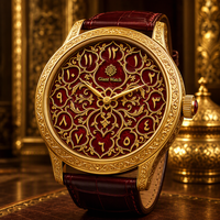 Montre à cadran émaillé personnalisé pour cadeau d'affaires, promotion d'entreprise, OEM, ODM, marque privée, fourniture directe d'usine en gros
