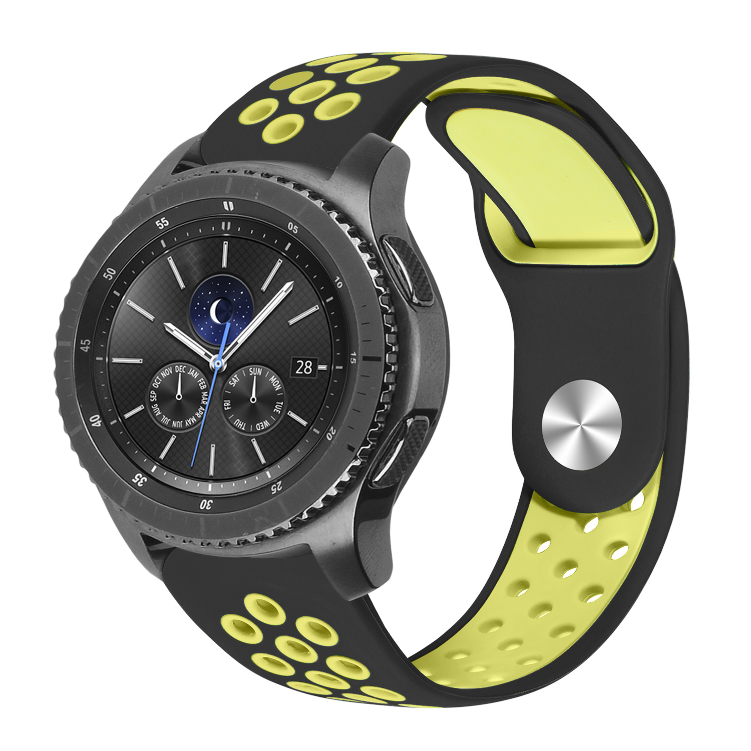 สีดำกับสีเหลืองเรืองแสง