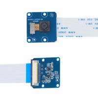 Module de caméra Raspberry Pi 5MP OV5647 V2, mise au point fixe, 1080P/720P/2K, interface CMOS MIPi pour modèles Raspberry Pi 4/3/2 B/4B/3B