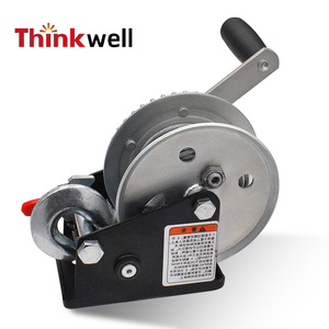 סחירים 600lbs קיבולת ידנית מיני יד <span class=keywords><strong>winch</strong></span> חבל crank wing 26ft קרוון כבל פלדה <span class=keywords><strong>winch</strong></span> - Product Image 6